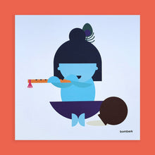 Load image into Gallery viewer, Little Krishna print